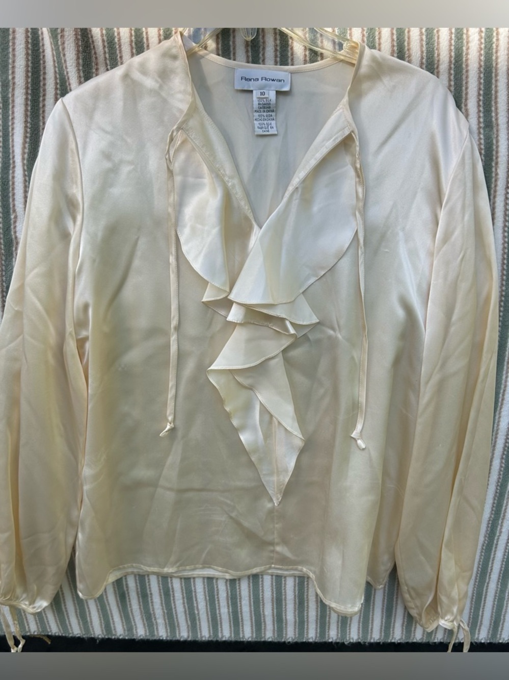 Rena Rowan silk blouse